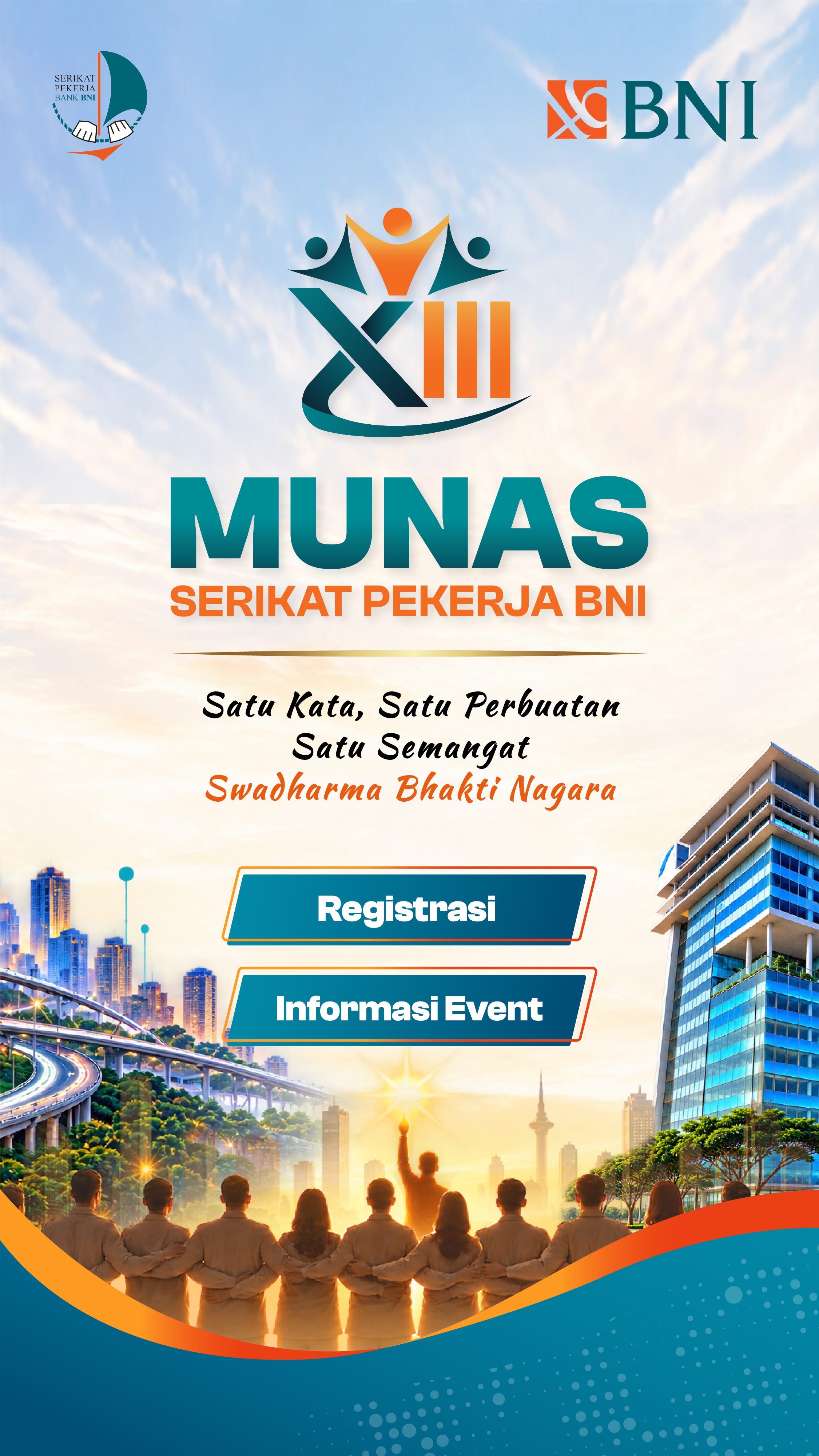 MUNAS XIII Serikat Pekerja BNI - Cover